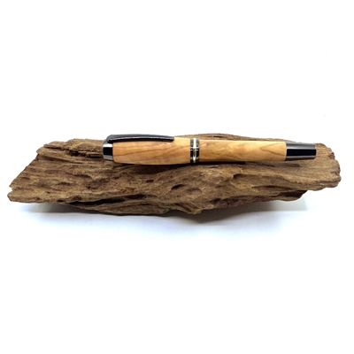 Drevené plniace pero Elegance - Oliva titanium
