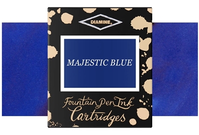 Bombičky Diamine - Majestic Blue 6ks