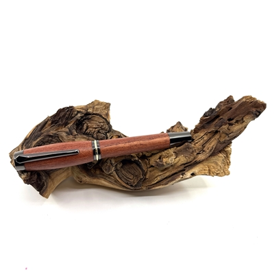 Drevené plniace pero Elegance - Leopardwood titanium