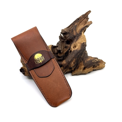 Kožené pouzdro na pero Wood Factory Deluxe