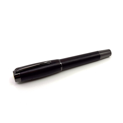 Drevené guľôčkové pero Elegance - Bocote titanium