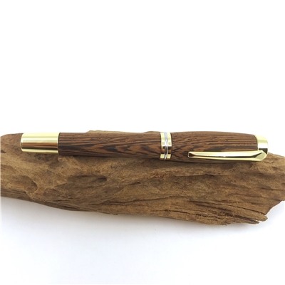 Drevené plniace pero Elegance - Panga gold