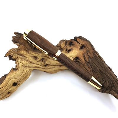 Drevené plniace pero Elegance - Panga gold